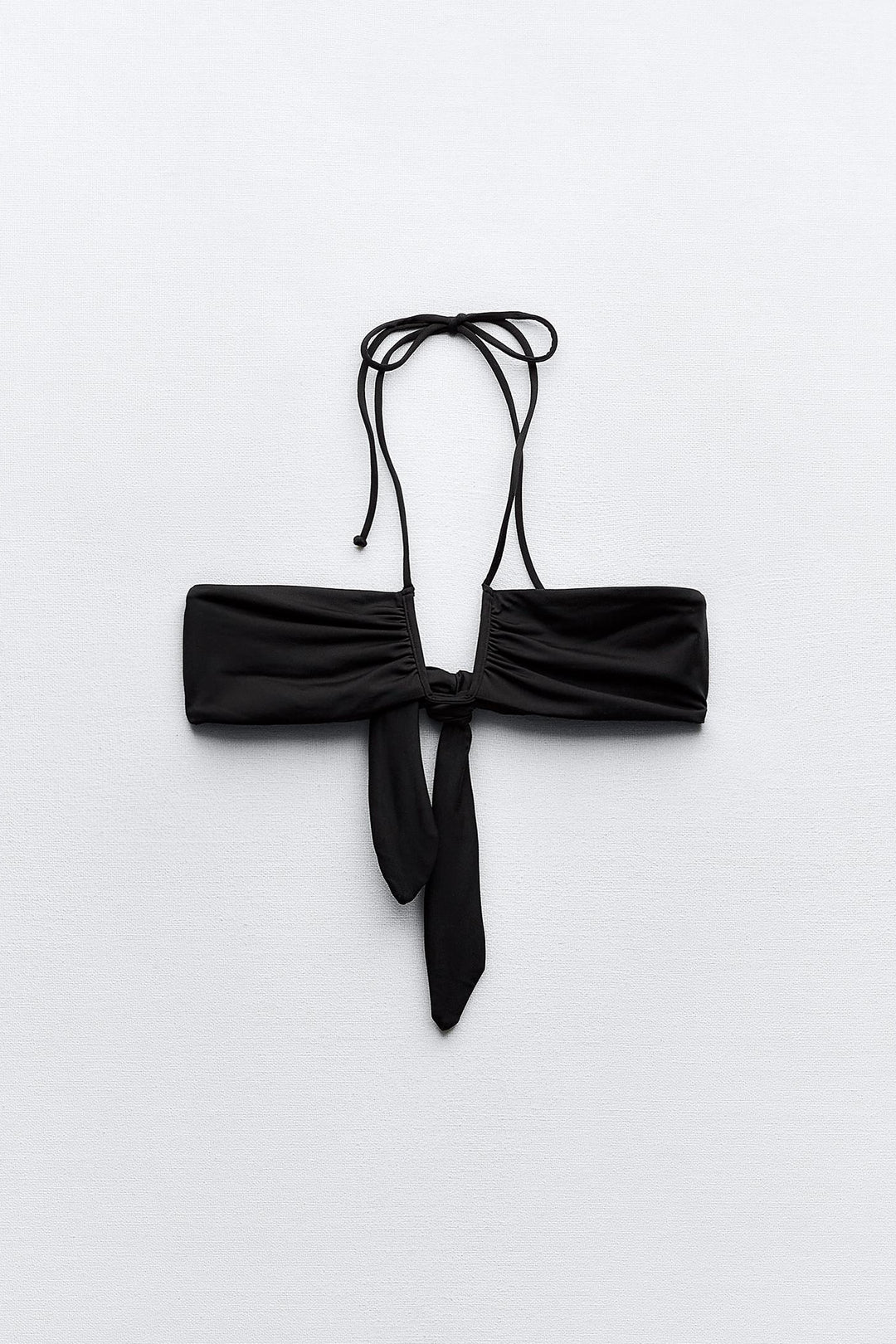 Haut bikini bandeau séparateur lien dos