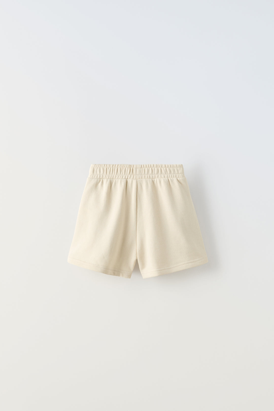 Bermuda jersey fille texte