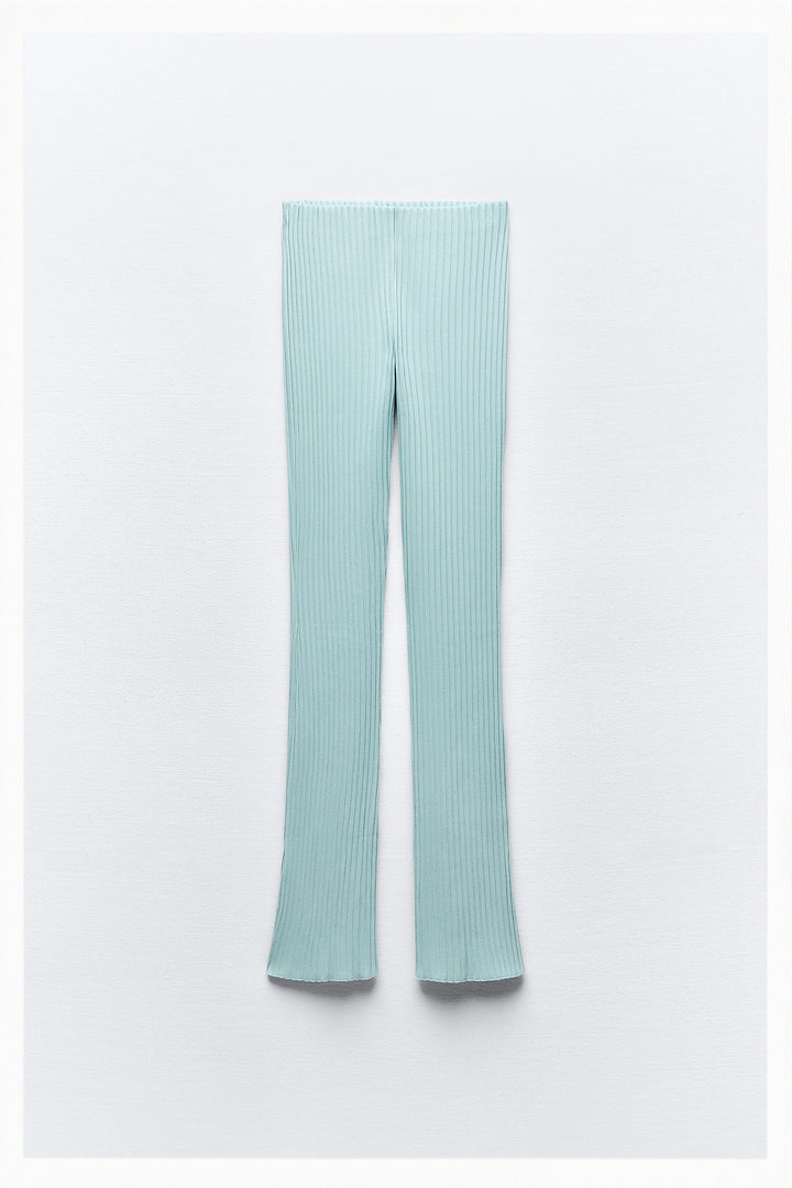 Pantalon côtelé fluide