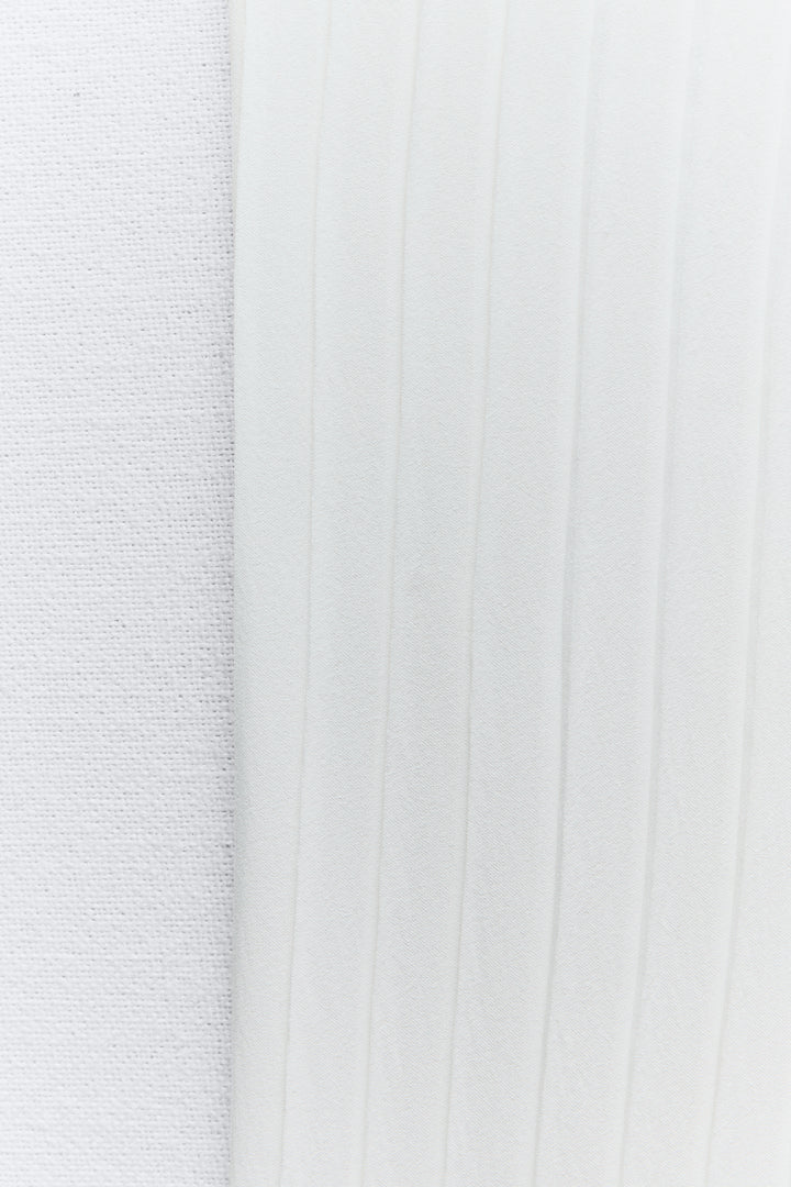Pantalon large plissé (Ensemble)