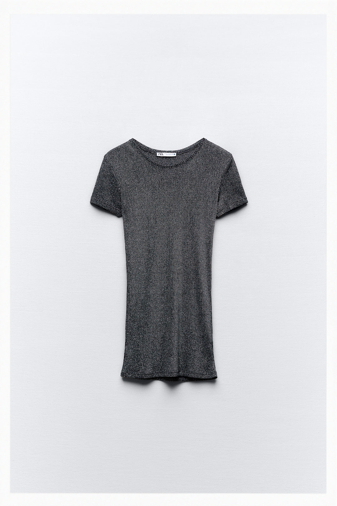 T-shirt Lurex Manches Courtes