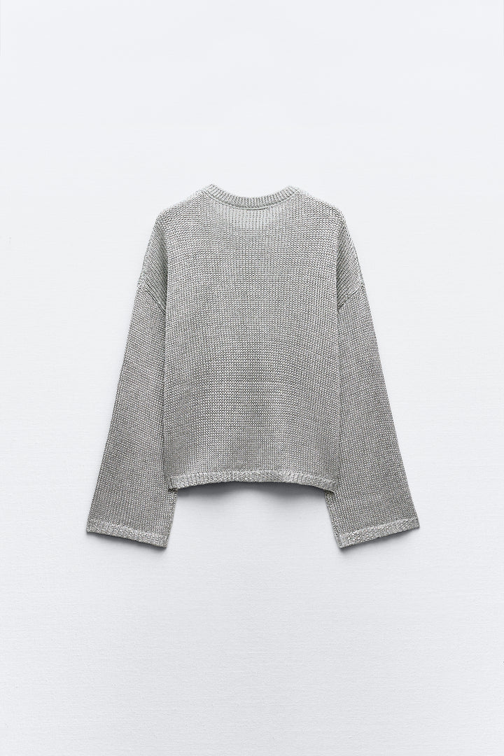 Pull caja finitions côte silver ensemble