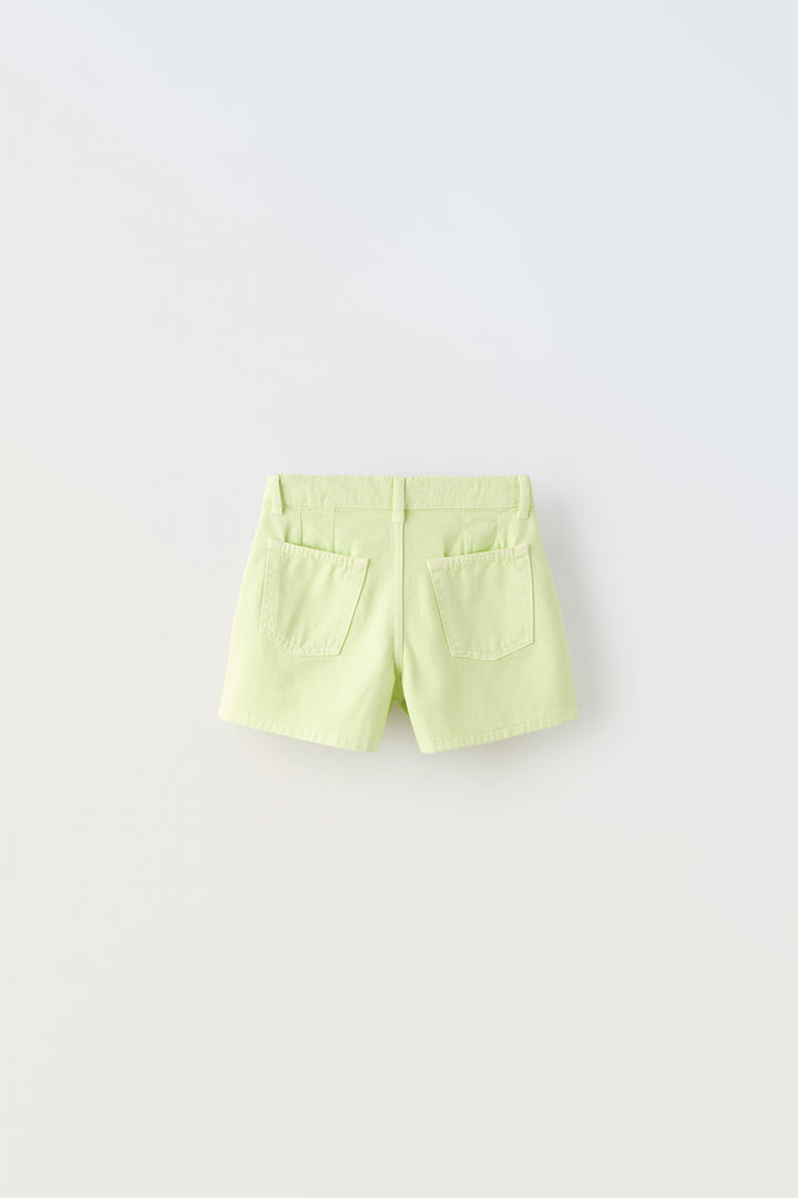 Short plis couleur