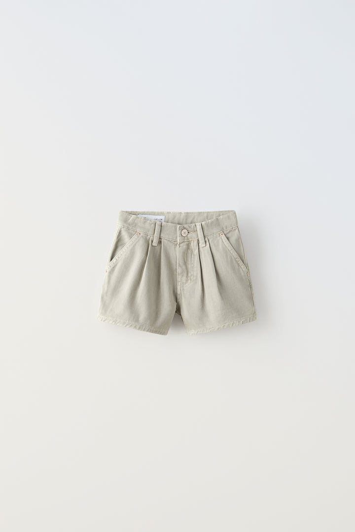 Short plis couleur