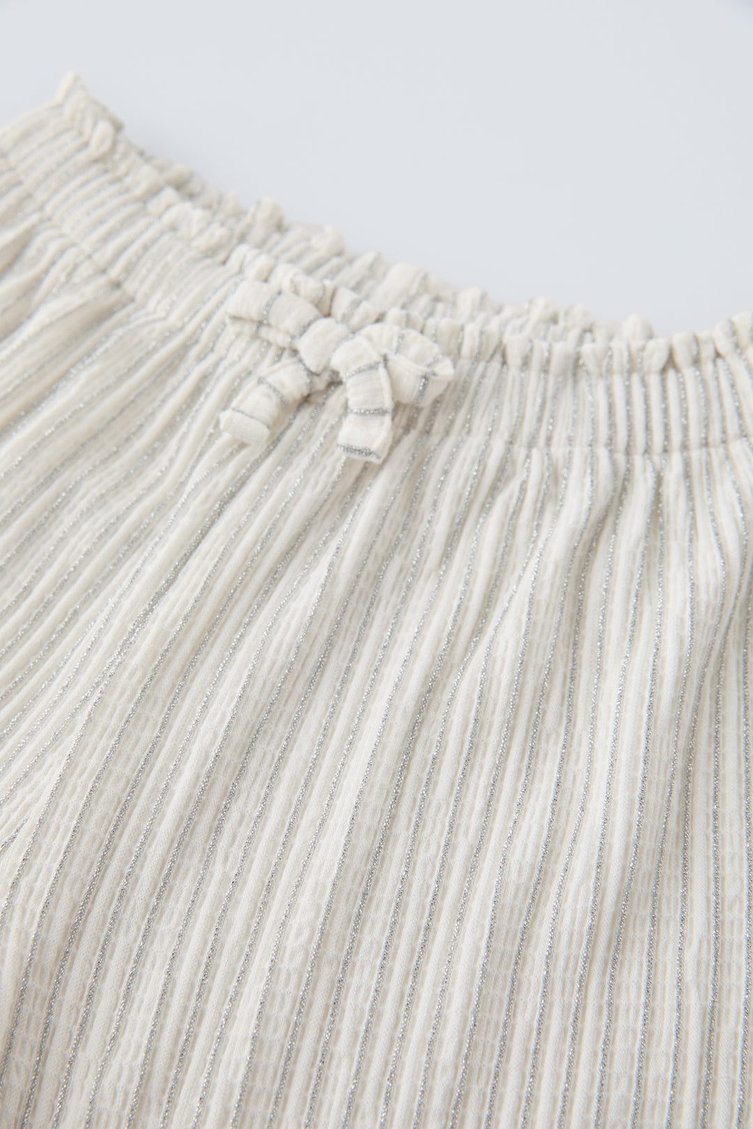 Pantalon culotte rayé lurex (Collection Ramadan)