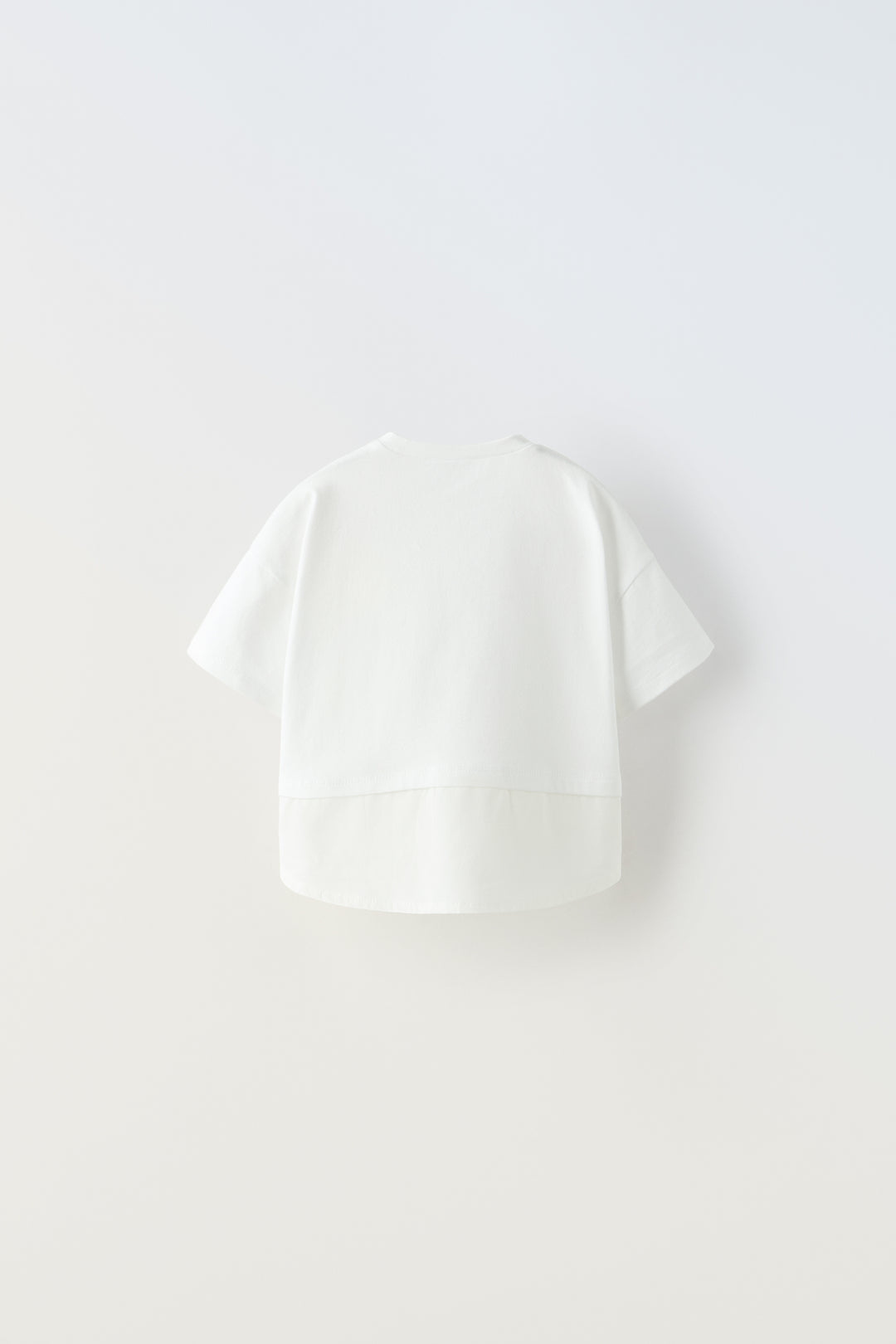 T-shirt manches courtes avec broderie fluo enfant