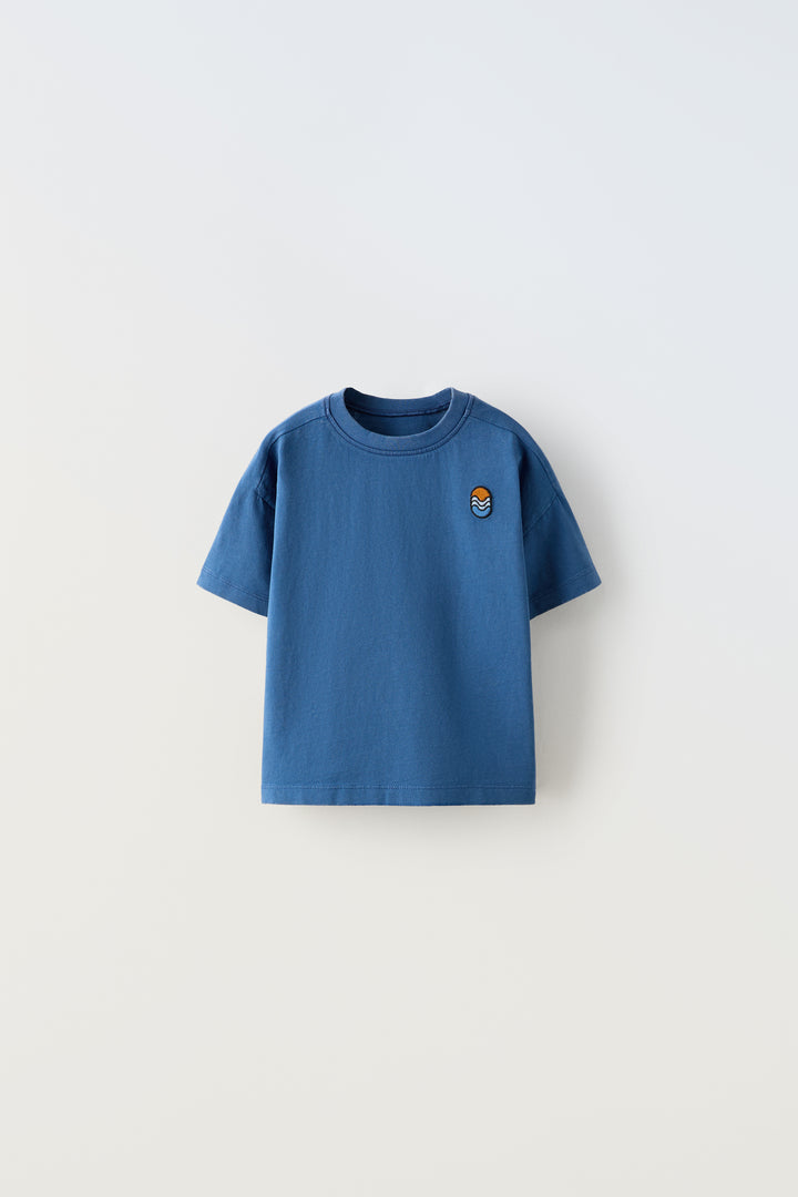 T-shirt avec mini broderie (Collection Surf)