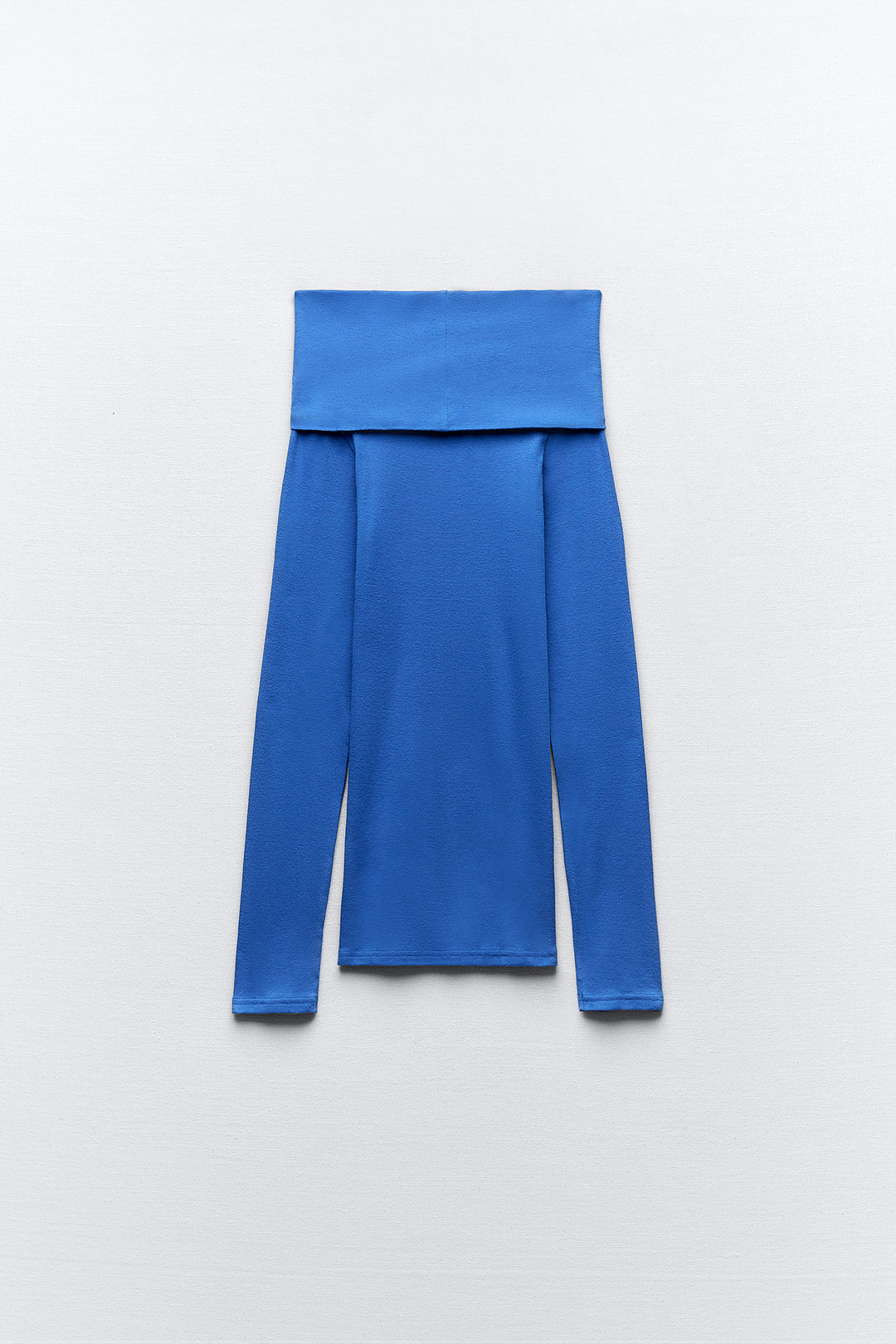Haut off the shoulder sans manches, bretelles fines, sans nœud, manches longues