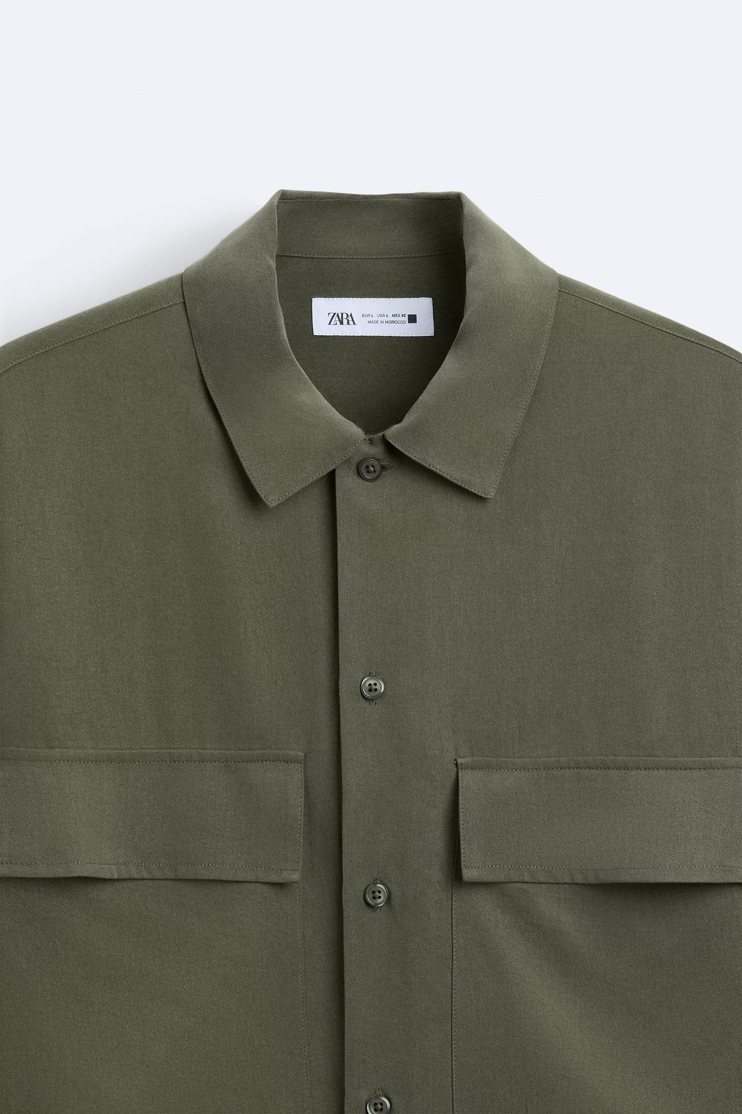 Chemise Poches Poitrine Ensemble