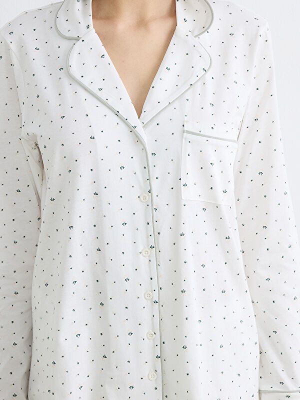 Moudda LC Waikiki - Pyjama manches longues en jersey pour Femme - Tunisie 3