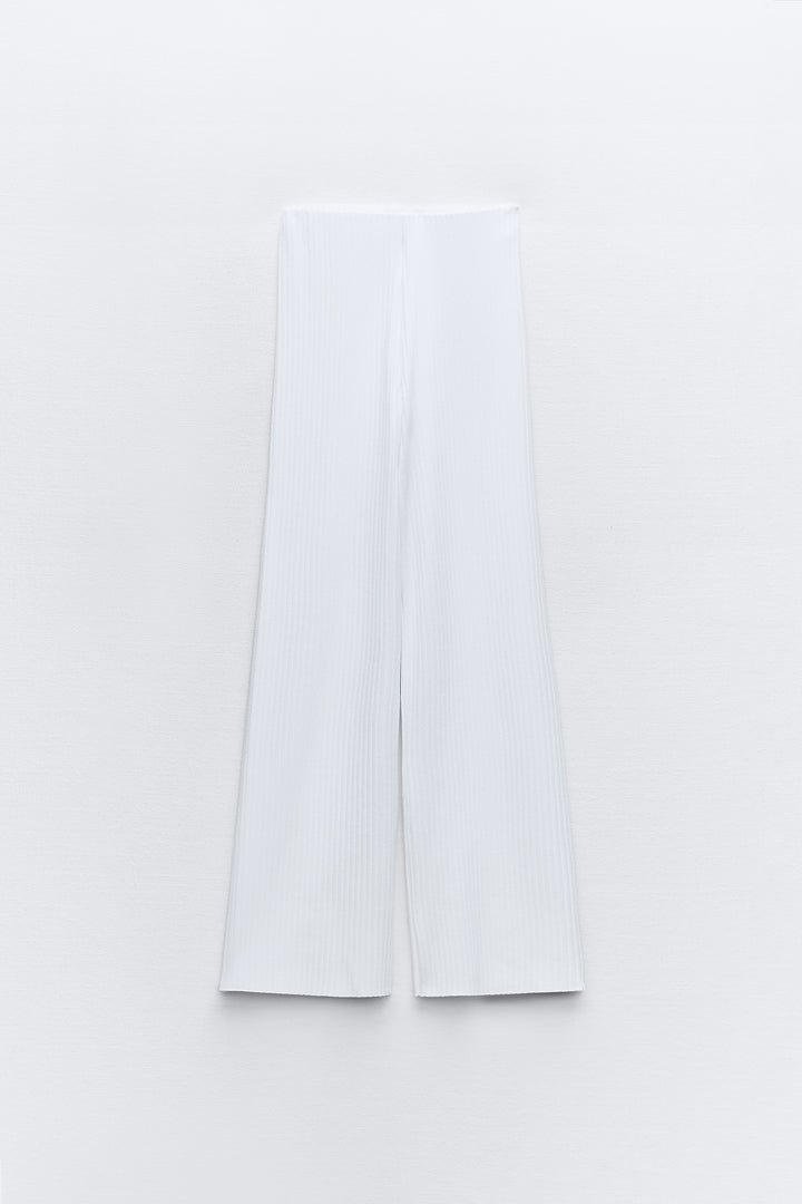 Pantalon large côtelé (Ensemble)