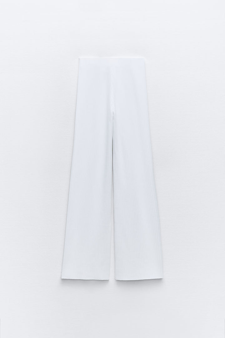 Pantalon large côtelé (Ensemble)