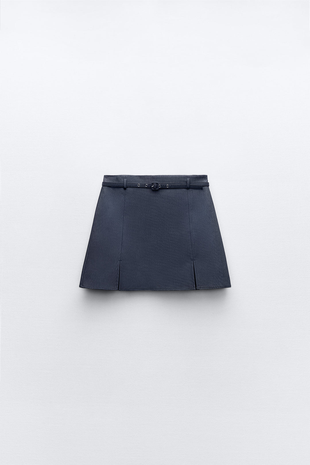 Jupe-pantalon fentes ceinture