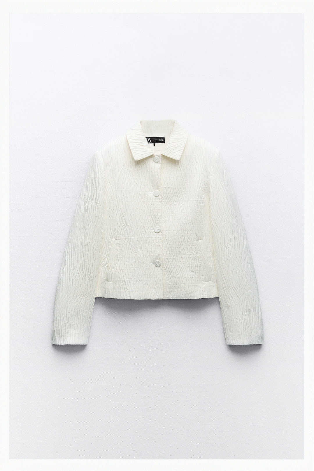 Blazer froissé fantaisie (Ensemble)