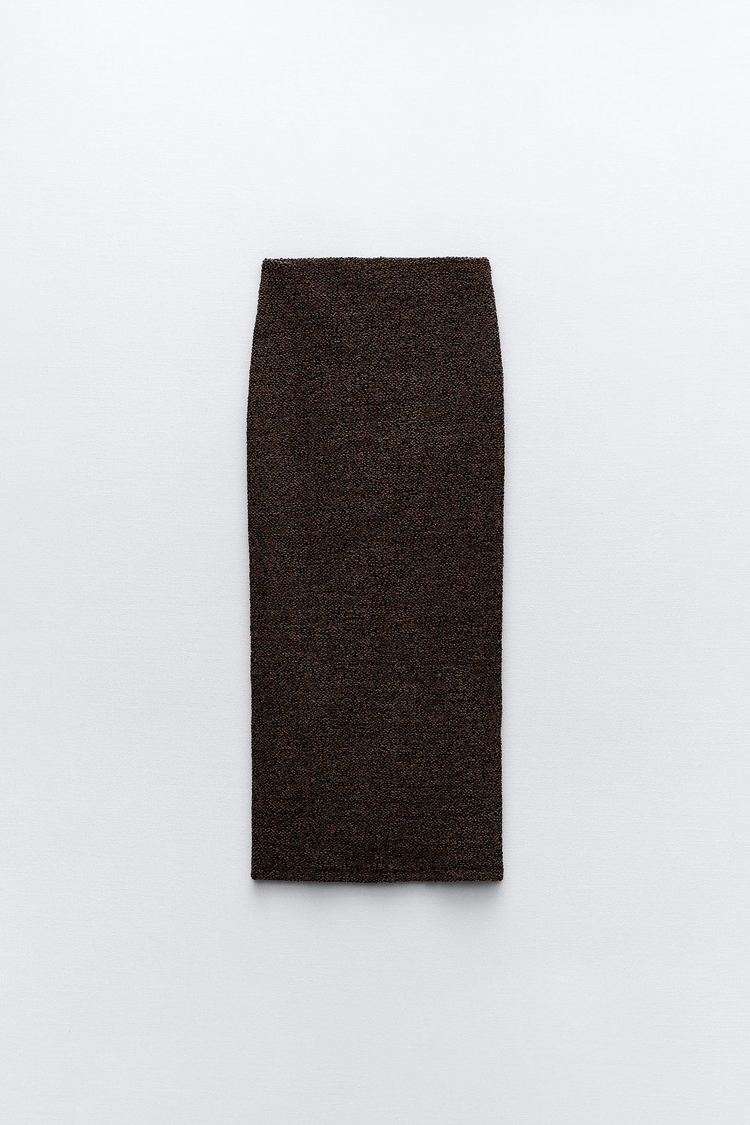 Jupe tube jacquard bouclé