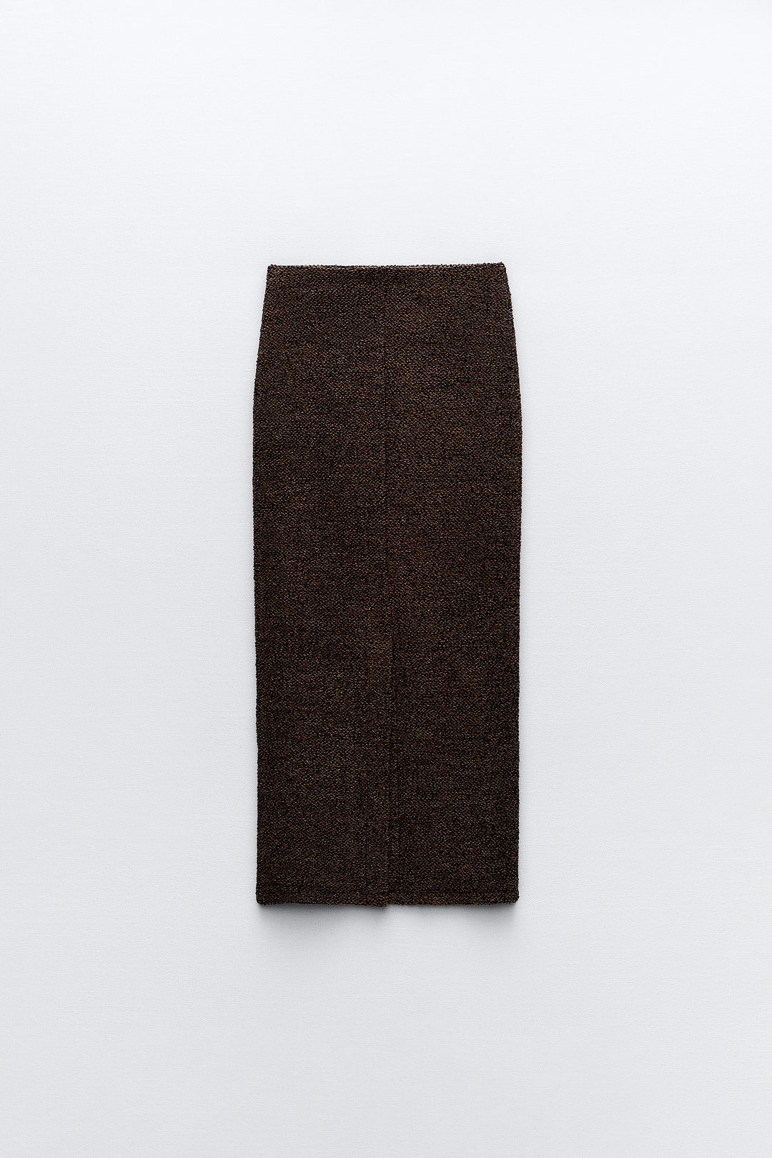 Jupe tube jacquard bouclé
