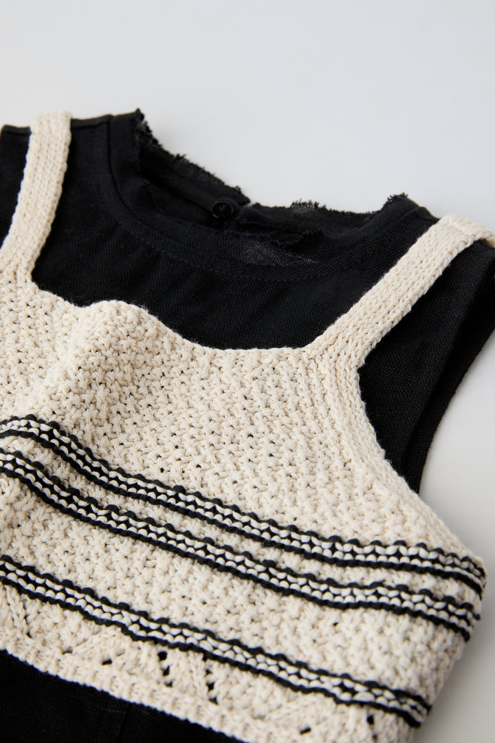 Top en crochet
