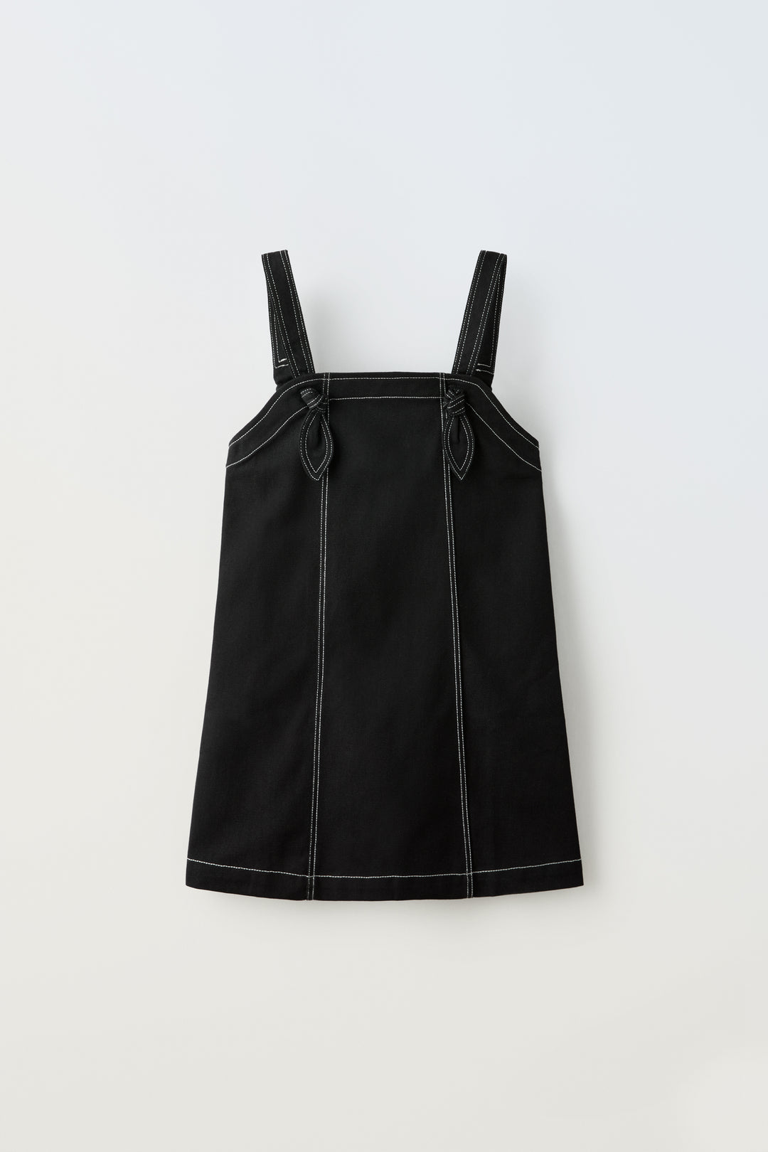 Robe Chasuble Fille Surpiqûres Contrastantes