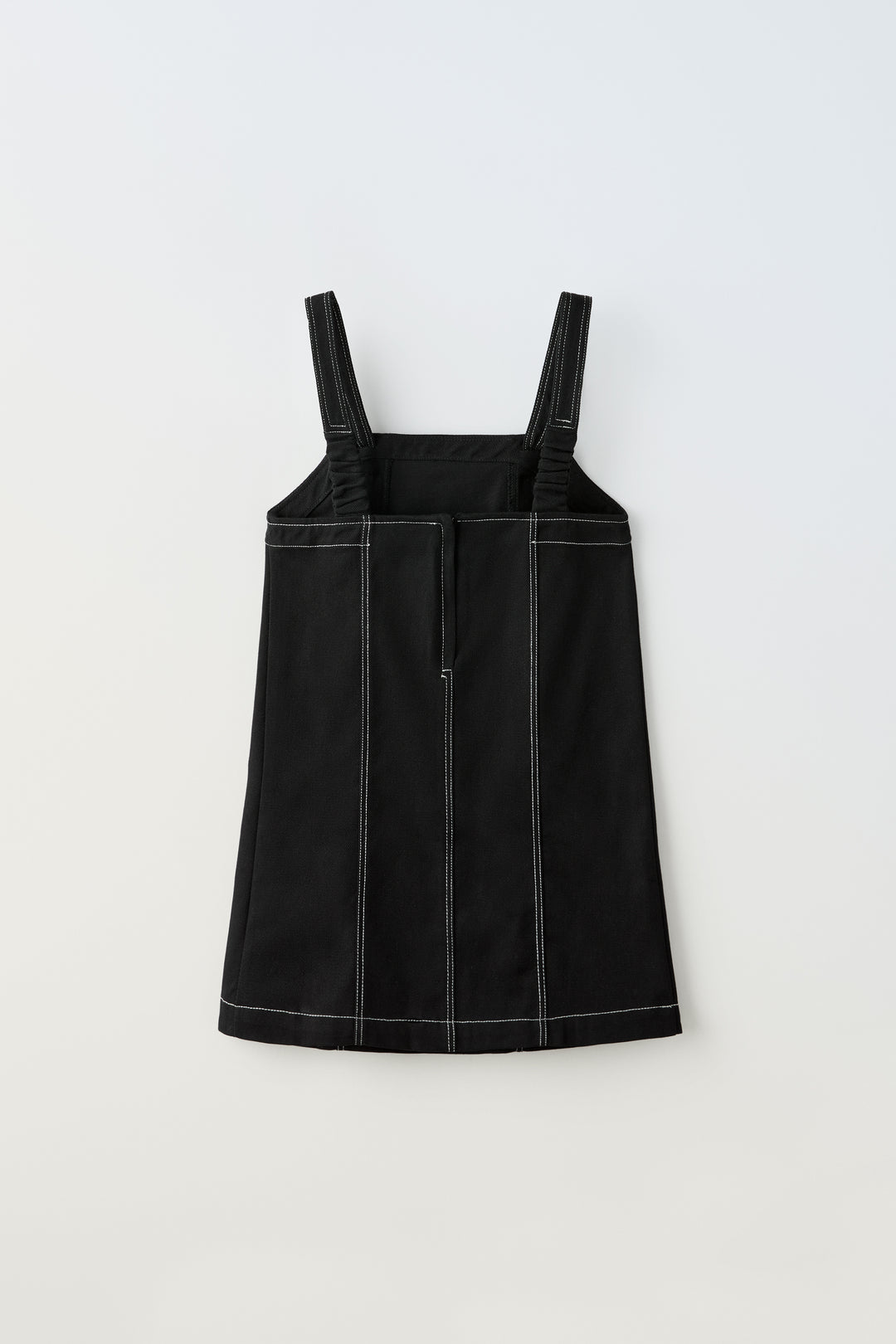 Robe Chasuble Fille Surpiqûres Contrastantes