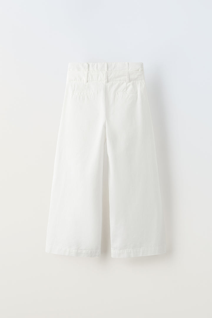Pantalon fille à double ceinture (Collection Ramadan)