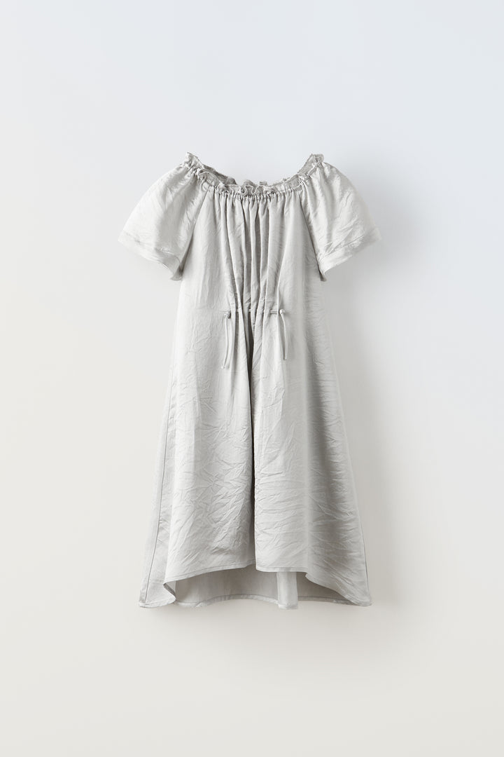Robe fille à fronces devant (Collection Ramadan)