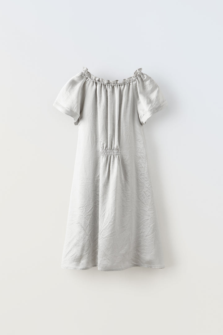Robe fille à fronces devant (Collection Ramadan)