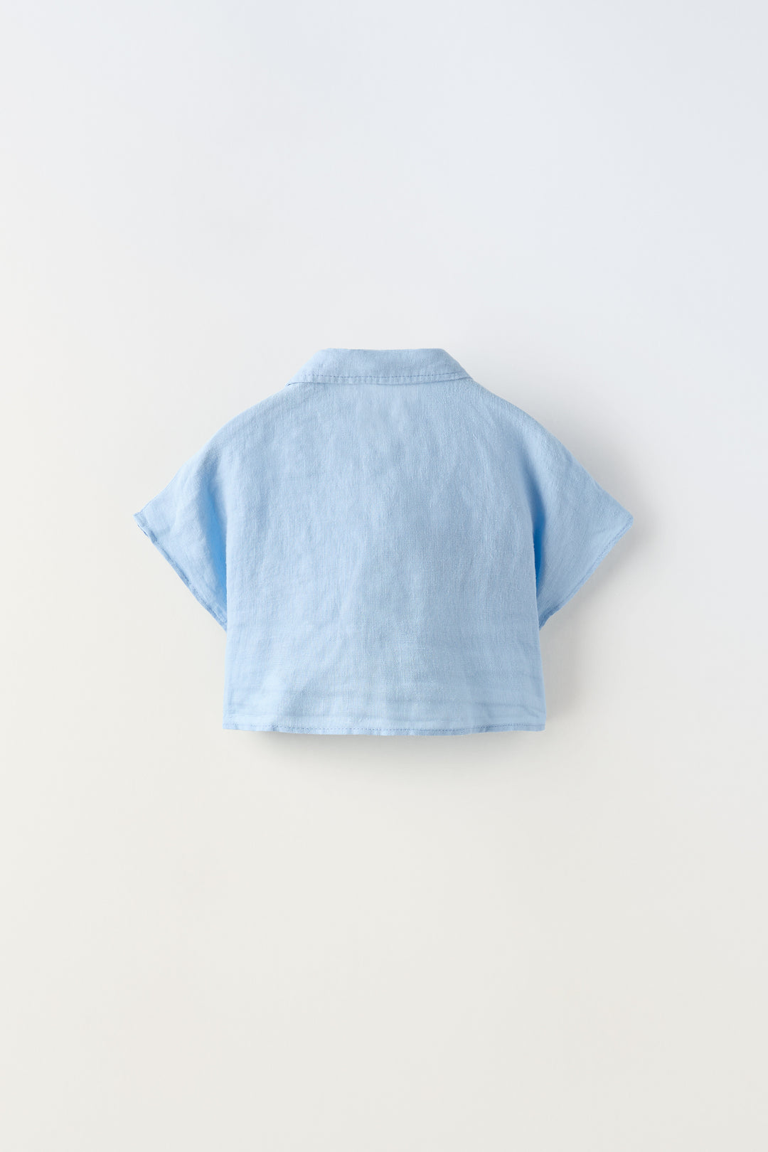 Chemise Twin Set Lin Bleu Enfant