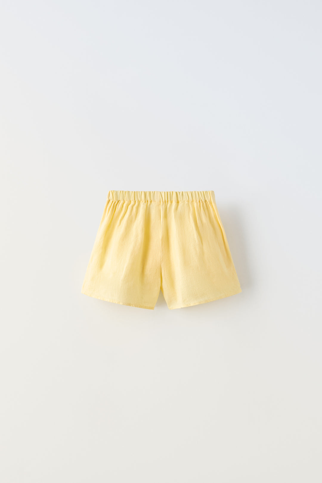 Jupe-short lin jaune enfant twin-set (Collection Ramadan)
