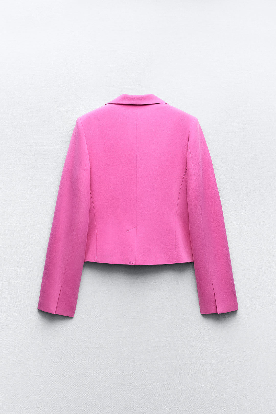Blazer drap de laine midi cintré