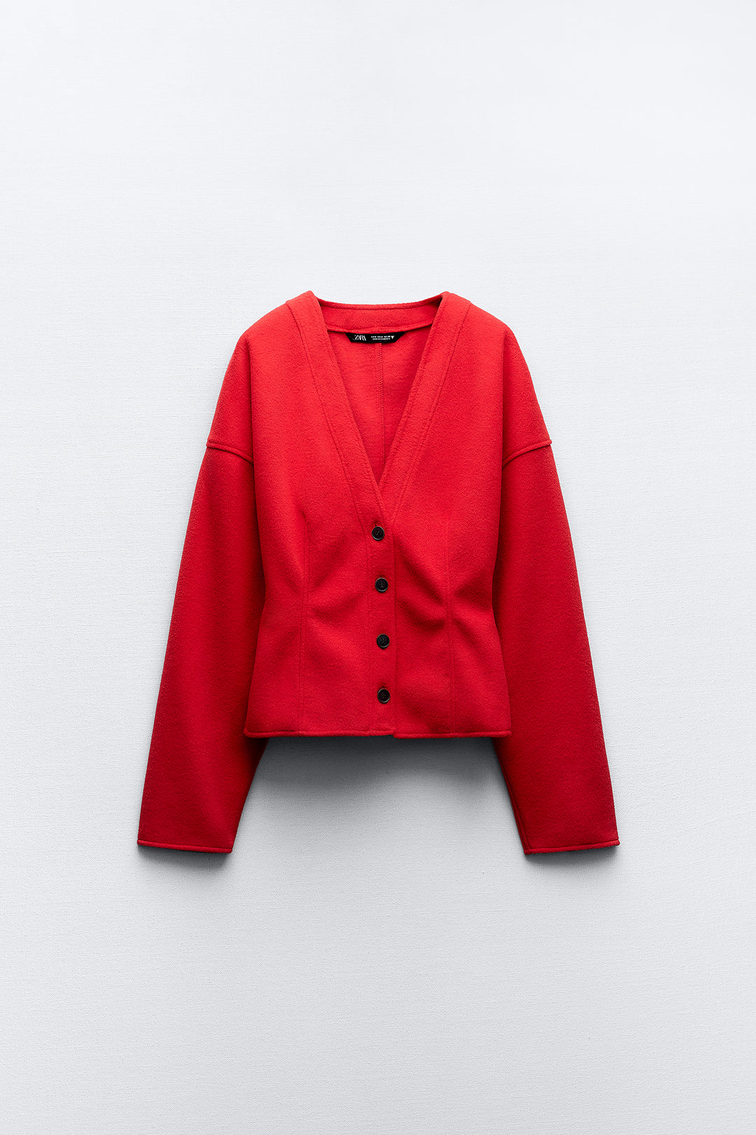 Veste Douce Cintrée Col V Ensemble