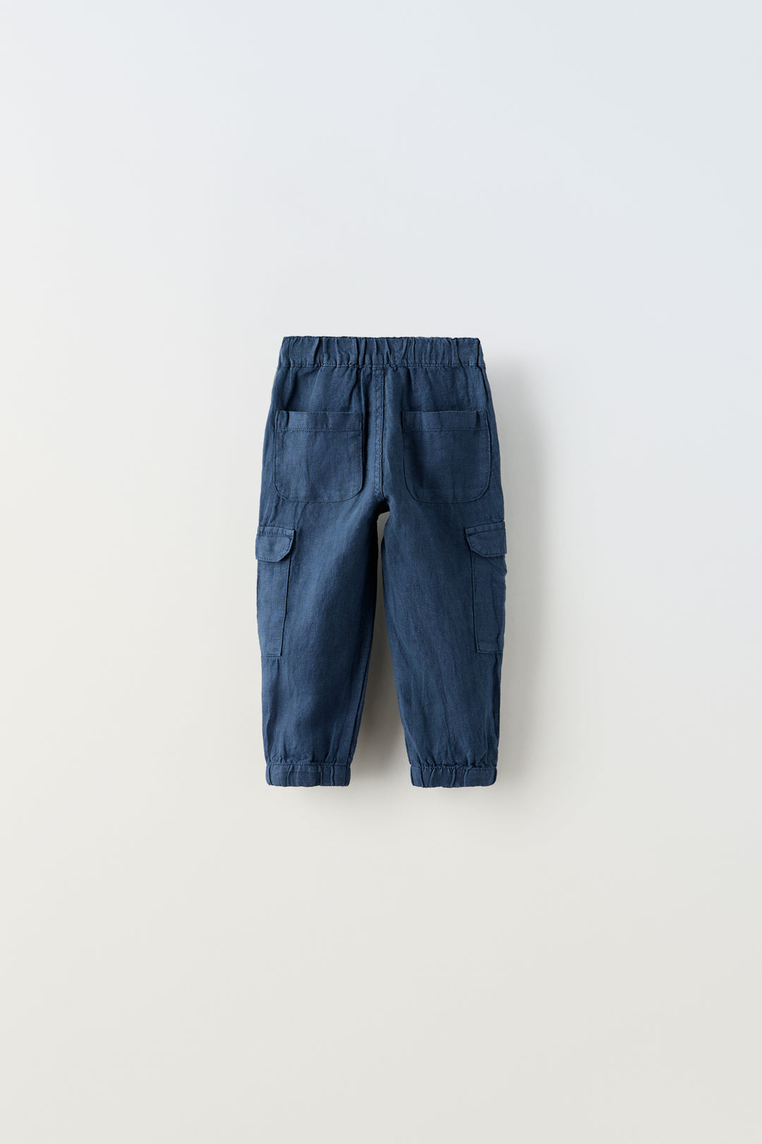 Pantalon cargo jogger enfant 100% lin (Collection Ramadan)