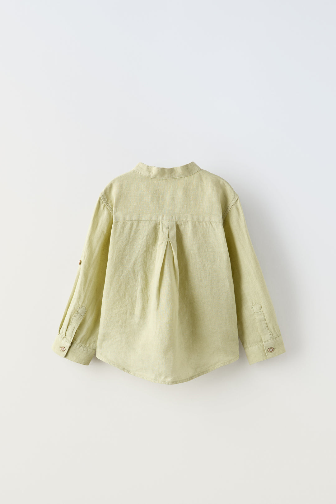 Chemise manches longues col Mao 100% lin Ramadan