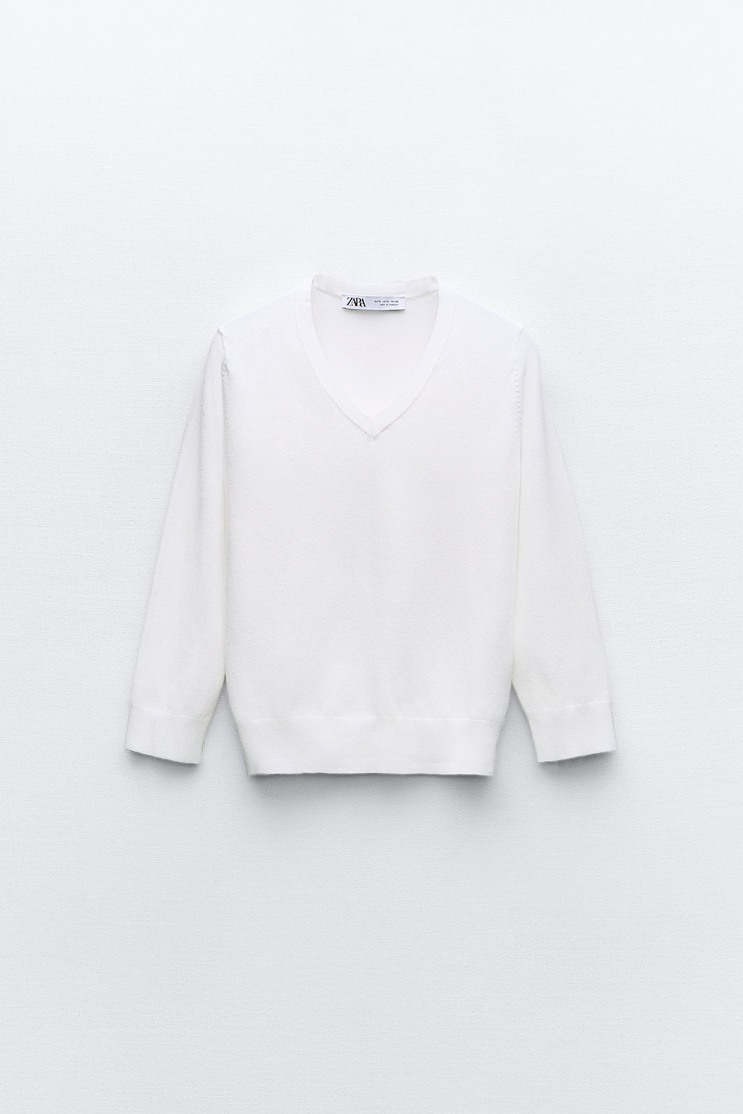 Pull Col V Manche au Coude