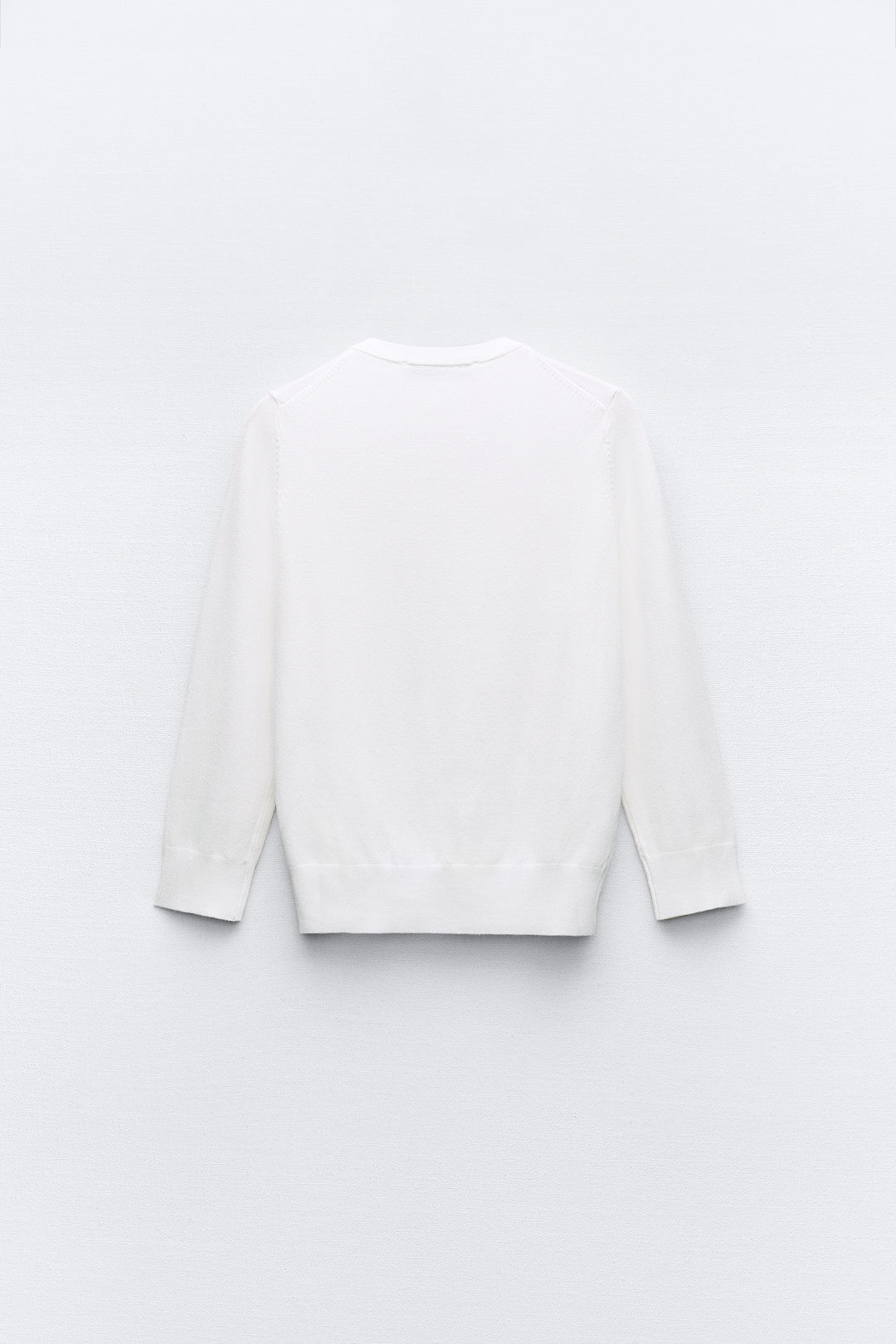 Pull Col V Manche au Coude