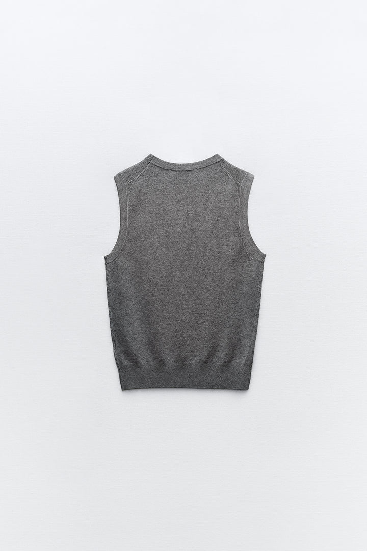 Top avec emmanchure sarrasin twin set