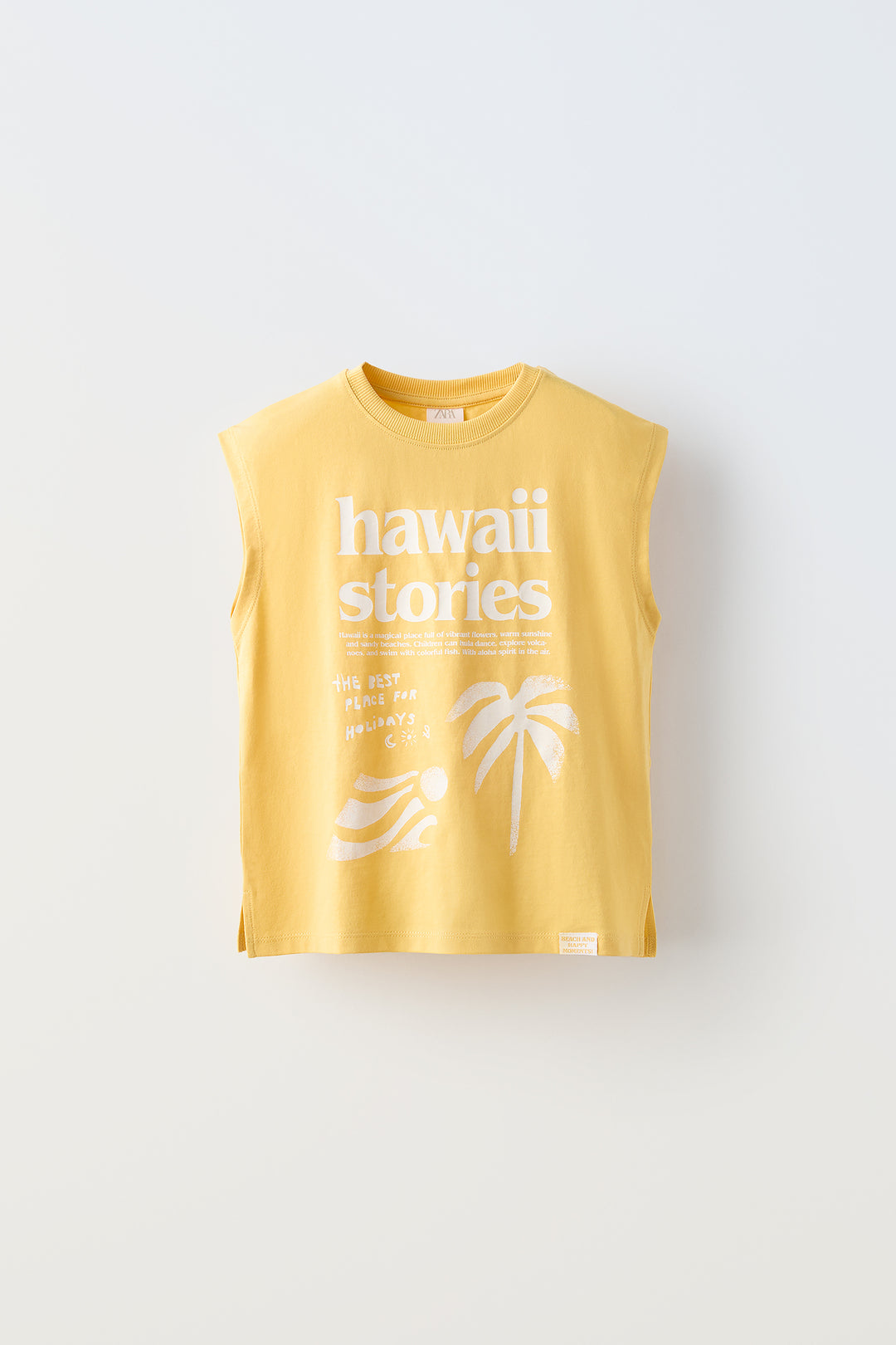 T-shirt Fille Imprimé Côtes