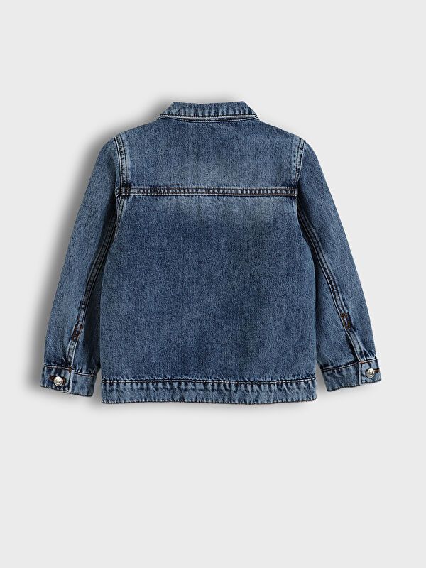 Moudda LC Waikiki - Manteau tissé en denim Garçon Rodéo mid indigo - Tunisie 2
