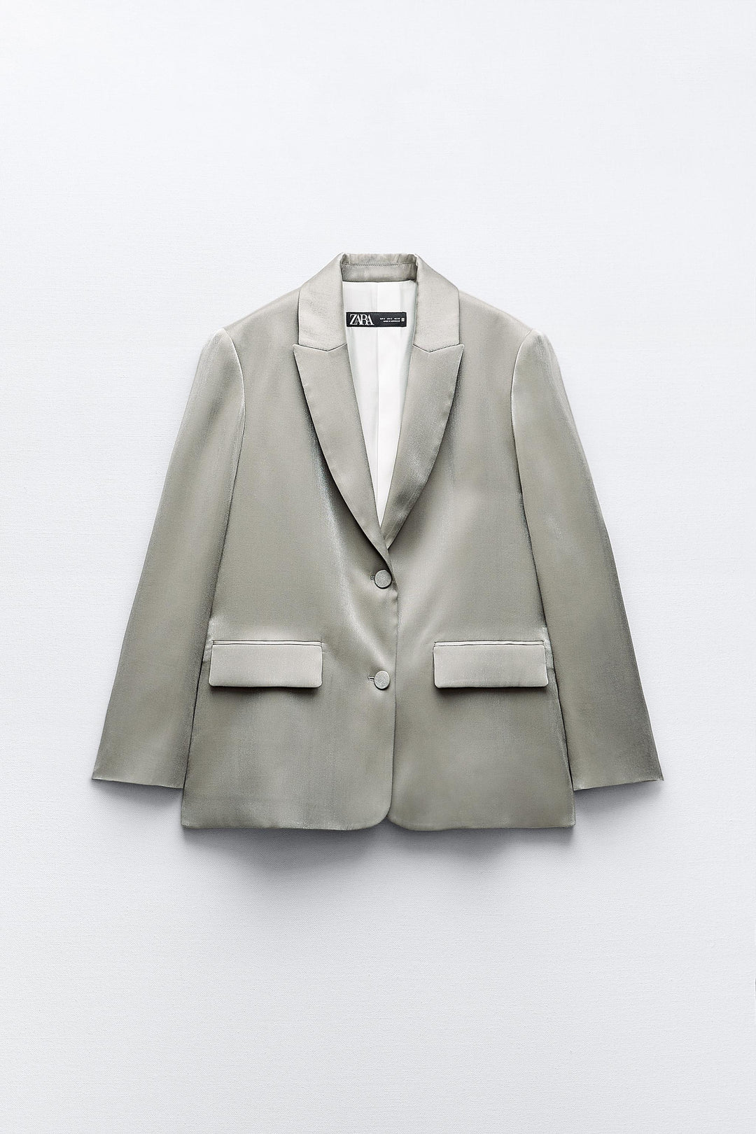 Blazer Métallisé à Bouton