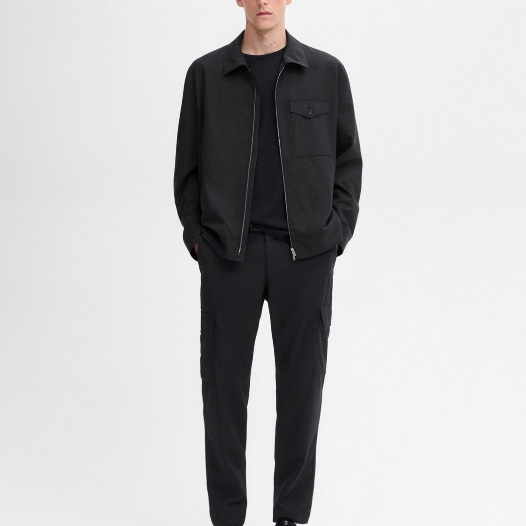 Moudda Massimo Dutti - Pantalon smart cargo laine - Tunisie 8