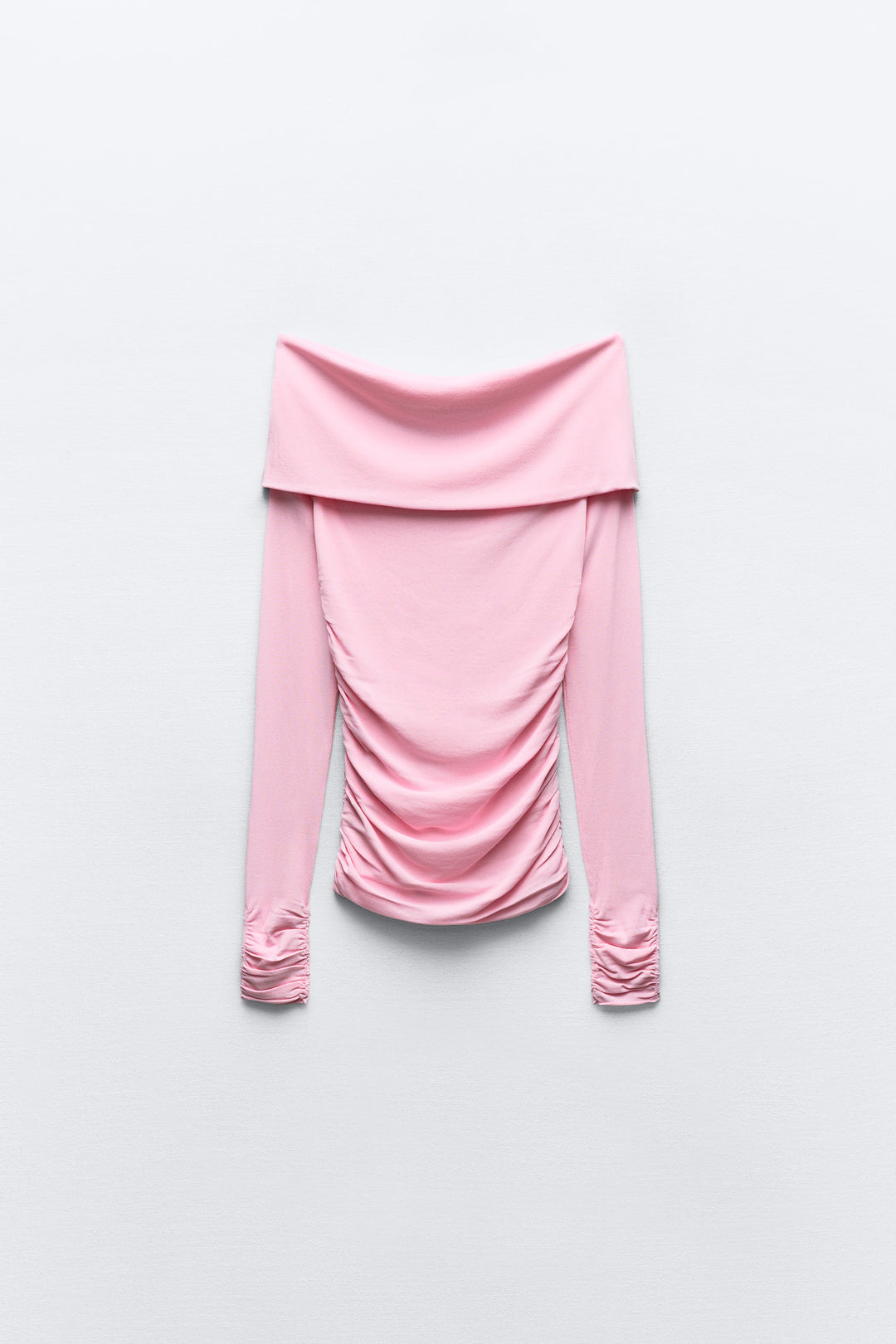 Body drapé off shoulder