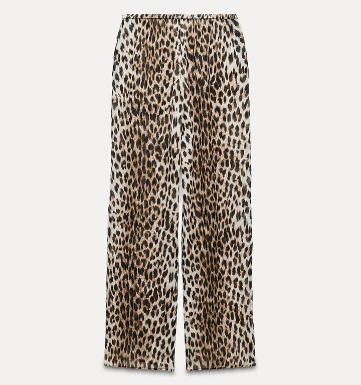 Moudda ZARA - Pantalon long imprimé animalier - Tunisie 4