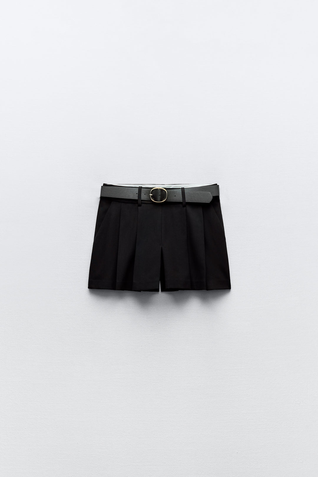 Ceinture lisse boucle ovale