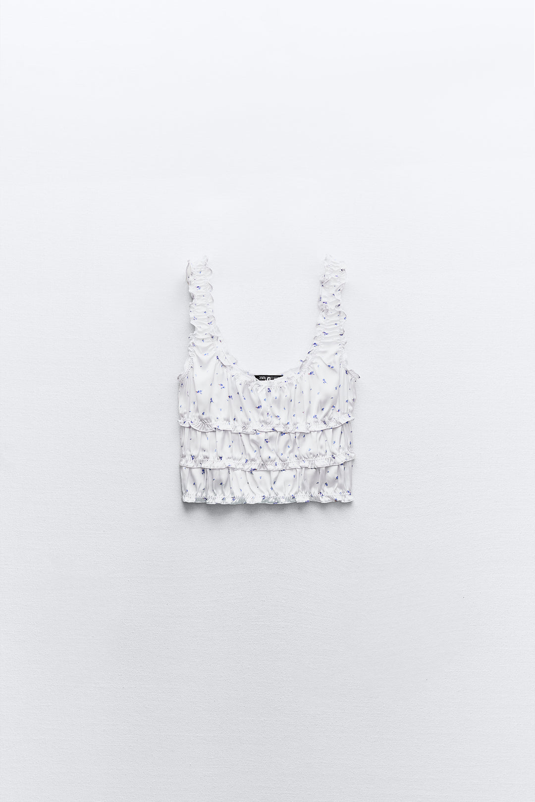 Top satiné avec emmanchure sarrasin détail élastique - SV