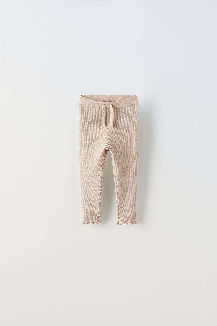 Legging maille pour enfant twin set dentelle -