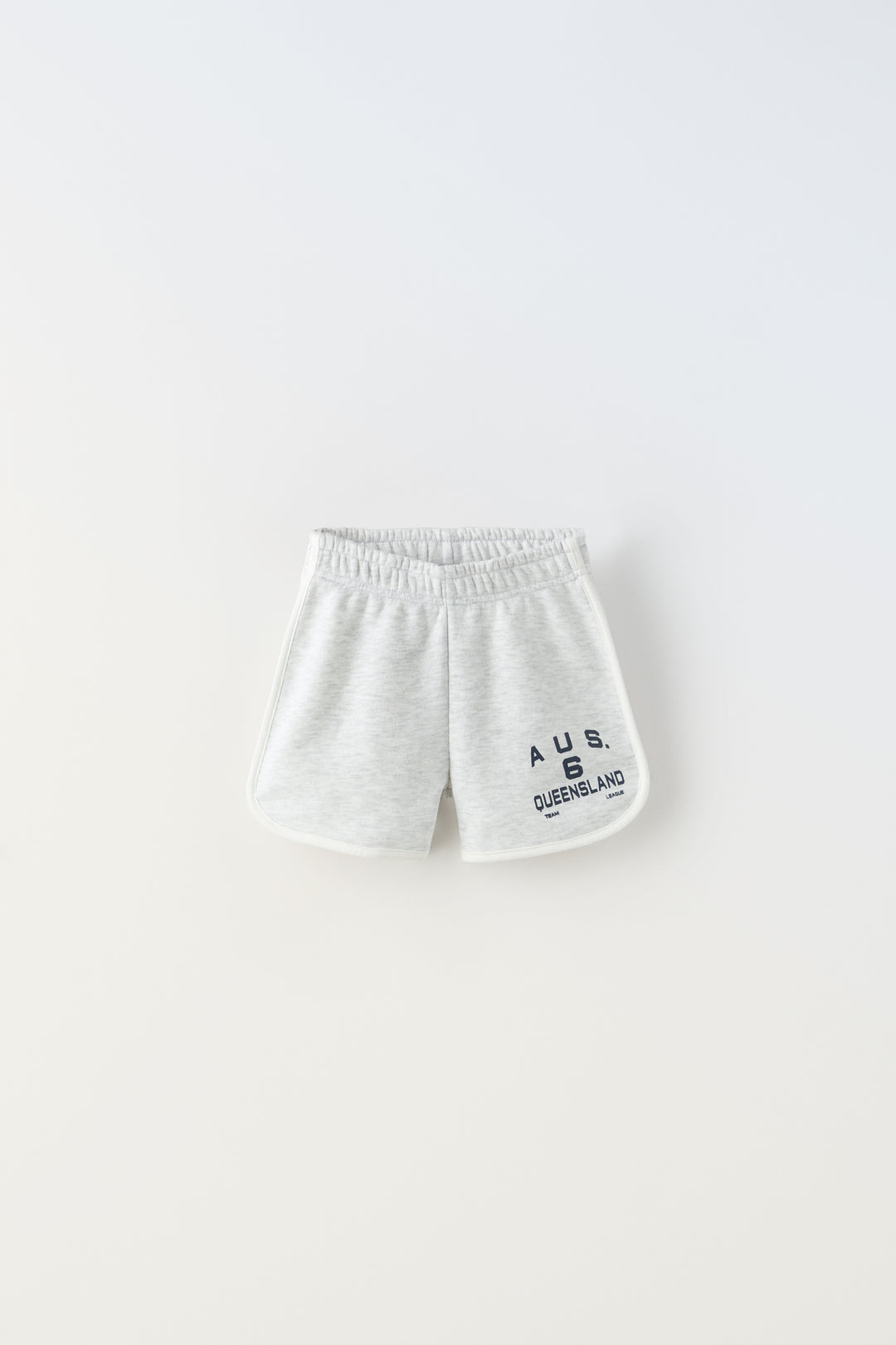 Bermuda fille Varsity gris chiné