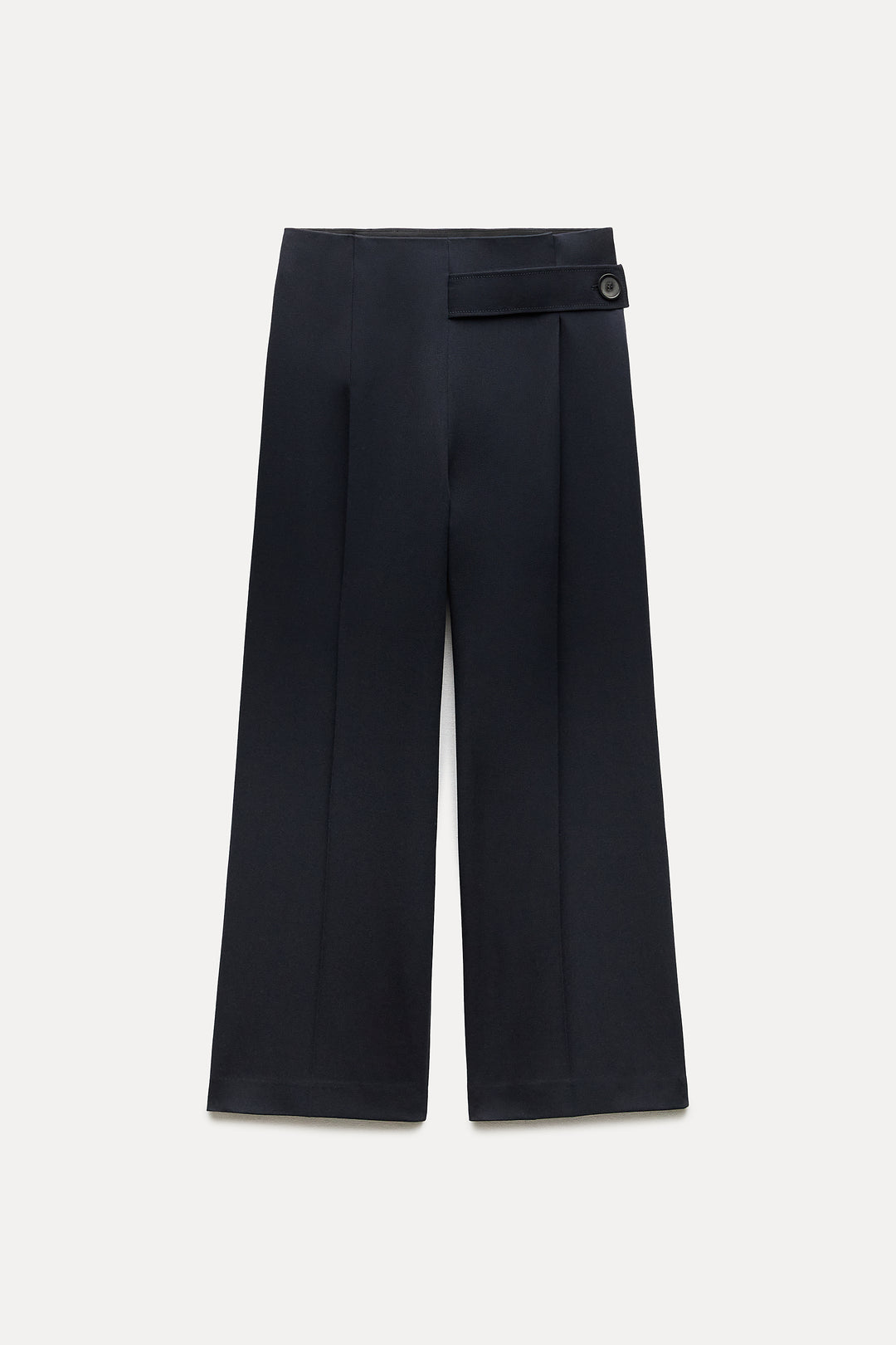 Pantalon culotte bouton latéral