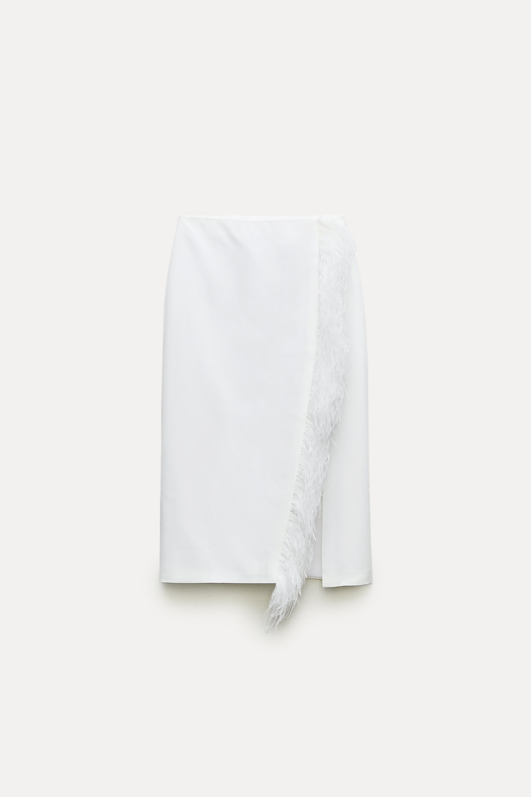 Jupe fantaisie plumes