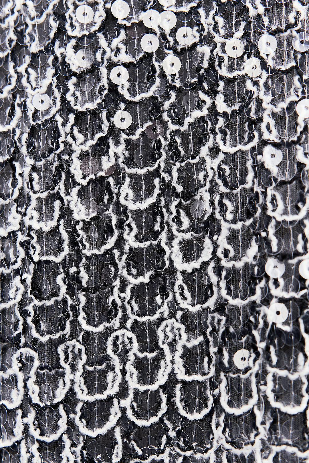 Veste fantaisie à paillettes