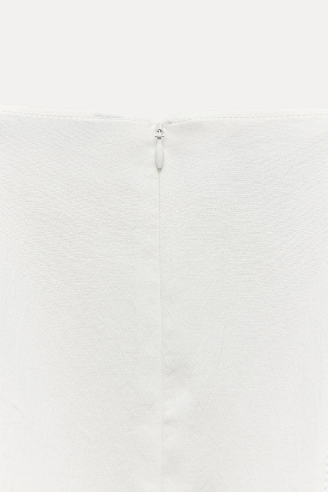 Robe à godets mini blanc