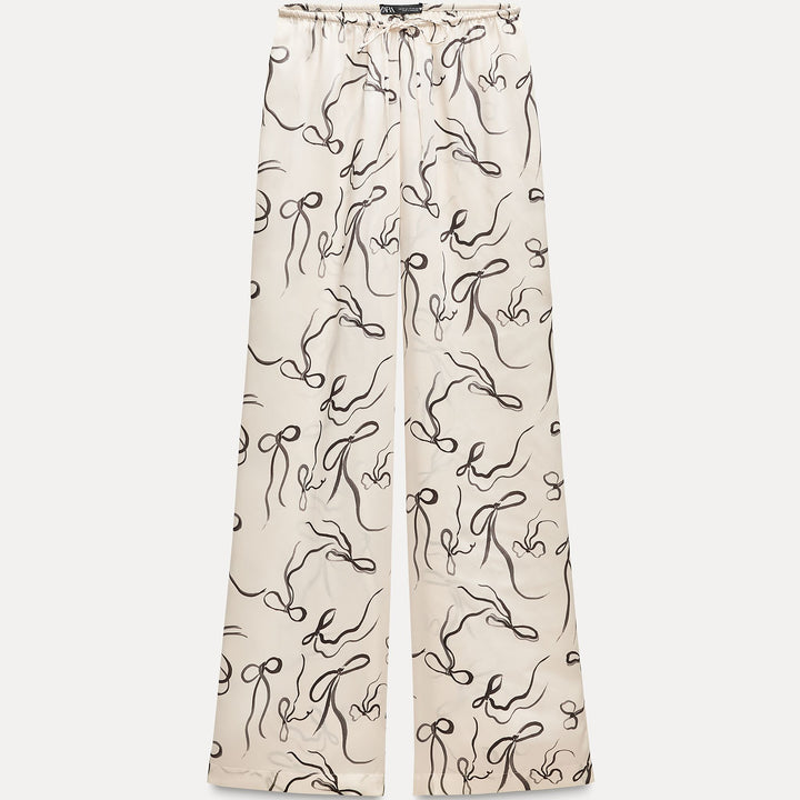 Moudda ZARA - Pantalon fluide pyjama imprimé - Tunisie 2